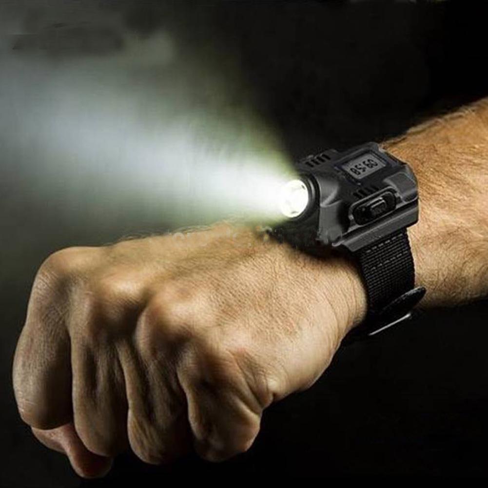 Portable LED Rechargeable Wrist Watch