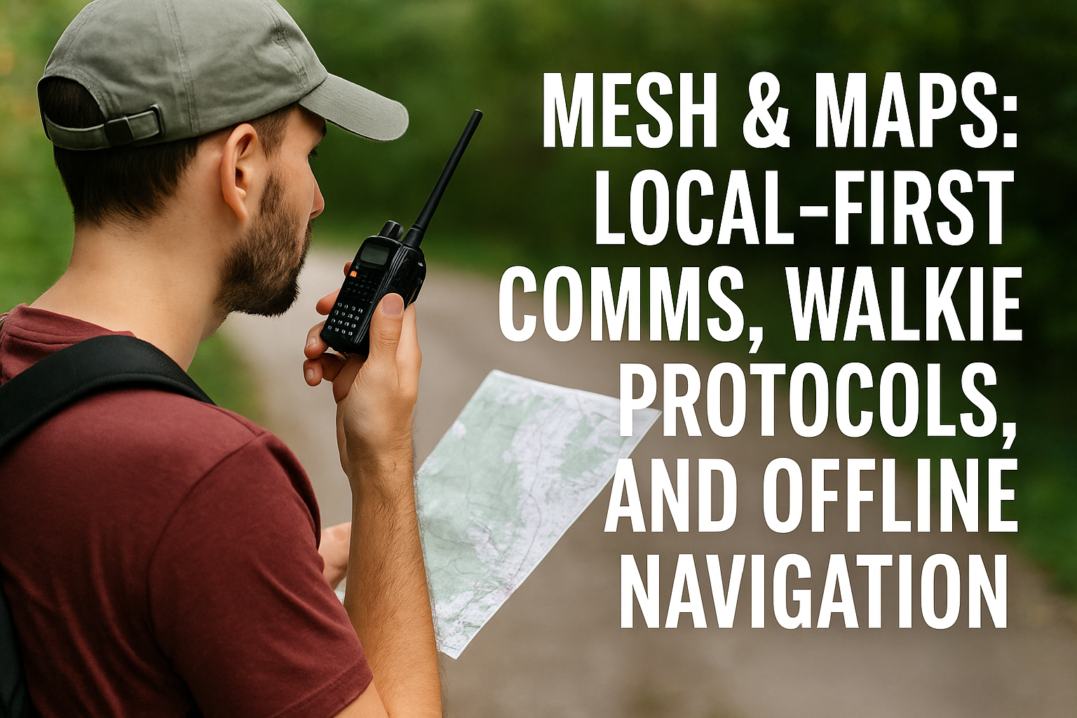 Mesh.com Map Mesh & Maps: Local-First Comms, Walkie Protocols, and Offline Navigati ...