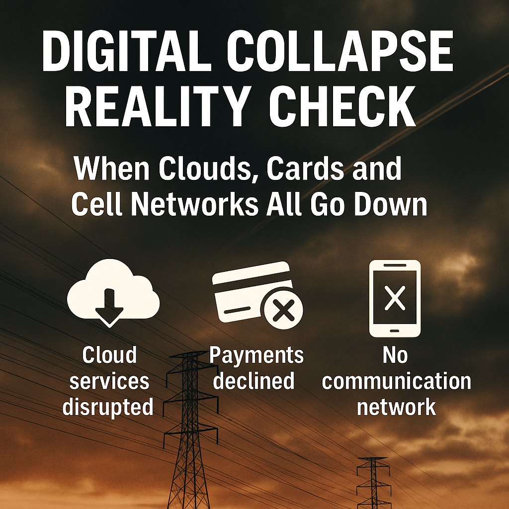 Digital Collapse Reality Check: When Clouds, Cards and Cell Networks All Go Down