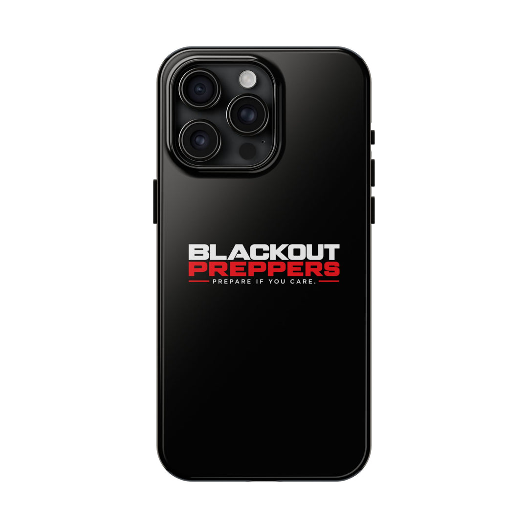 Blackout Preppers Tough Phone Case