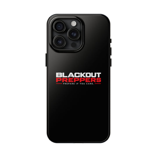 Blackout Preppers Tough Phone Case