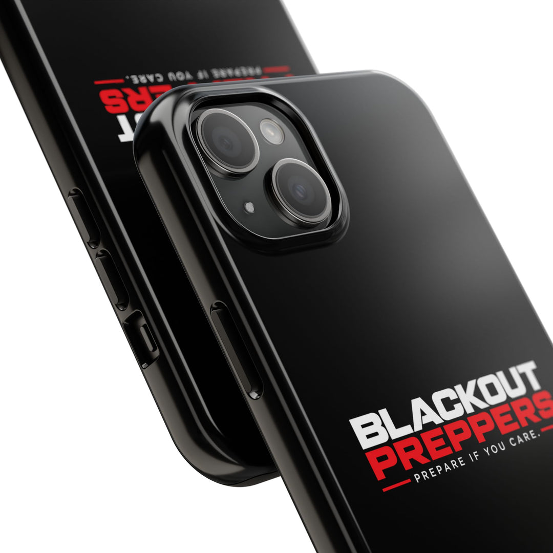 Blackout Preppers Tough Phone Case