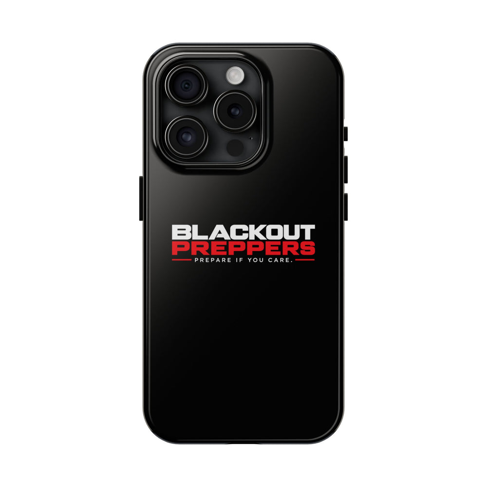 Blackout Preppers Tough Phone Case