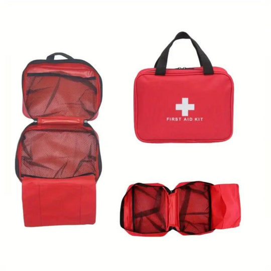 173-Piece Portable First Aid Kit for Home, Car & Travel