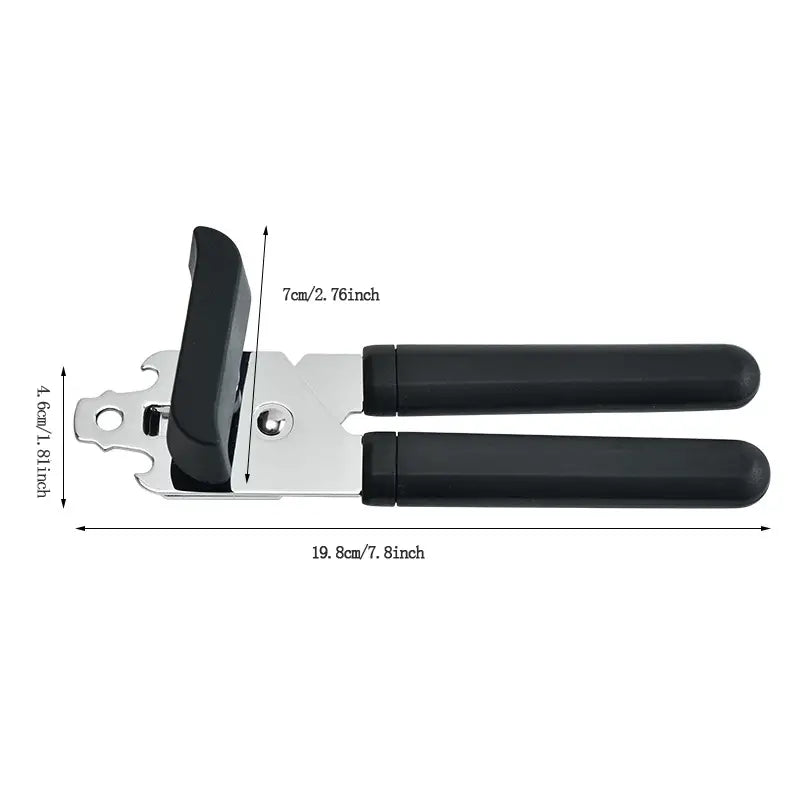 Manual Stainless Steel Can Opener | Emergency Meal Prep