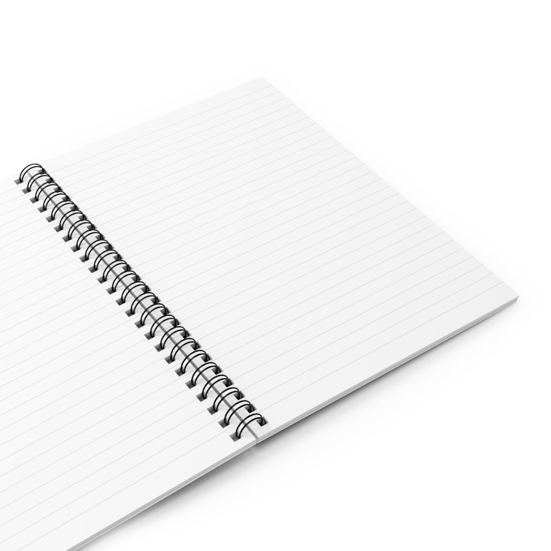 Blackout Preppers Ruled Spiral Notebook