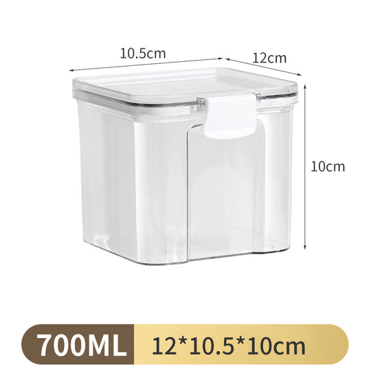Stackable Dry-Goods Storage Jars | 460–1800 mL