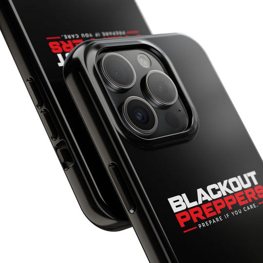 Blackout Preppers Tough Phone Case