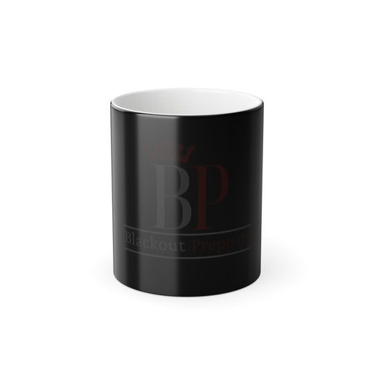 Black Color Morphing Mug, 11oz