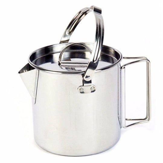 1.2L Stainless Steel Camping Kettle | Outdoor Meal & Water Prep