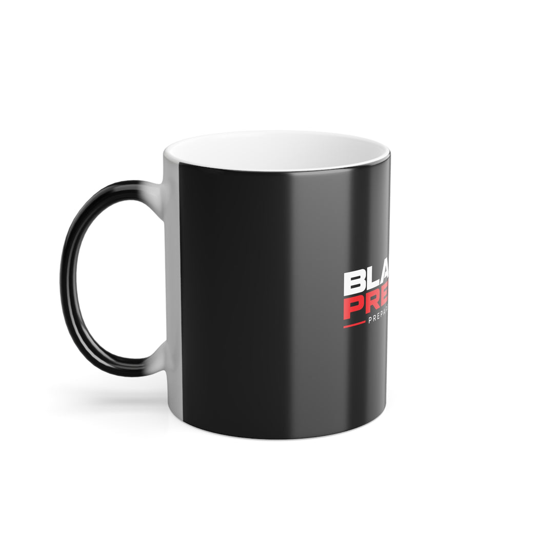 Blackout Preppers Black Color Morphing Mug, 11oz