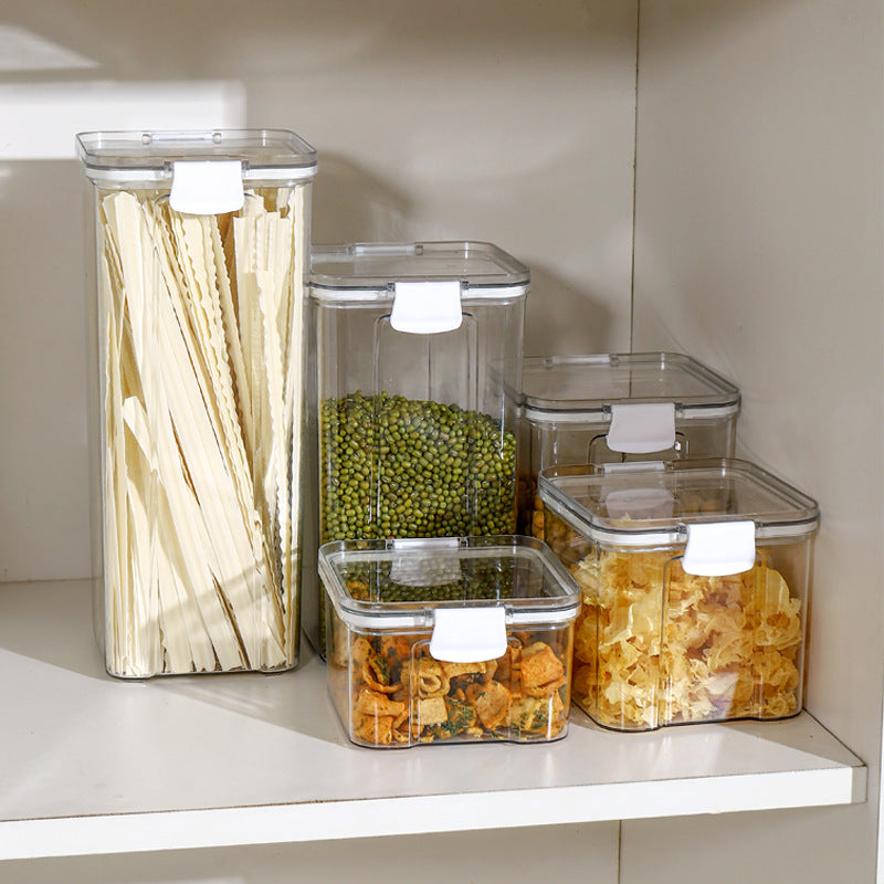 Stackable Dry-Goods Storage Jars | 460–1800 mL