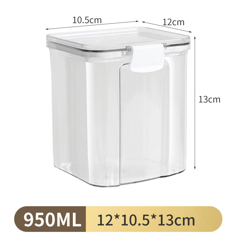 Stackable Dry-Goods Storage Jars | 460–1800 mL