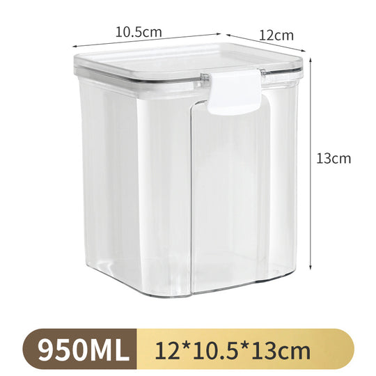 Stackable Dry-Goods Storage Jars | 460–1800 mL