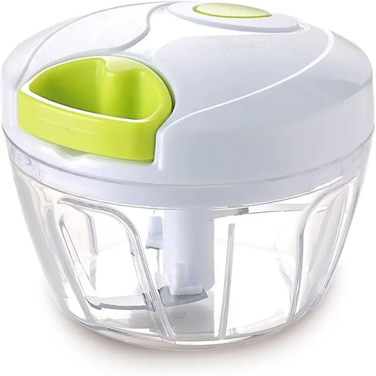 Manual Pull-Cord Food Chopper | No Electricity Needed